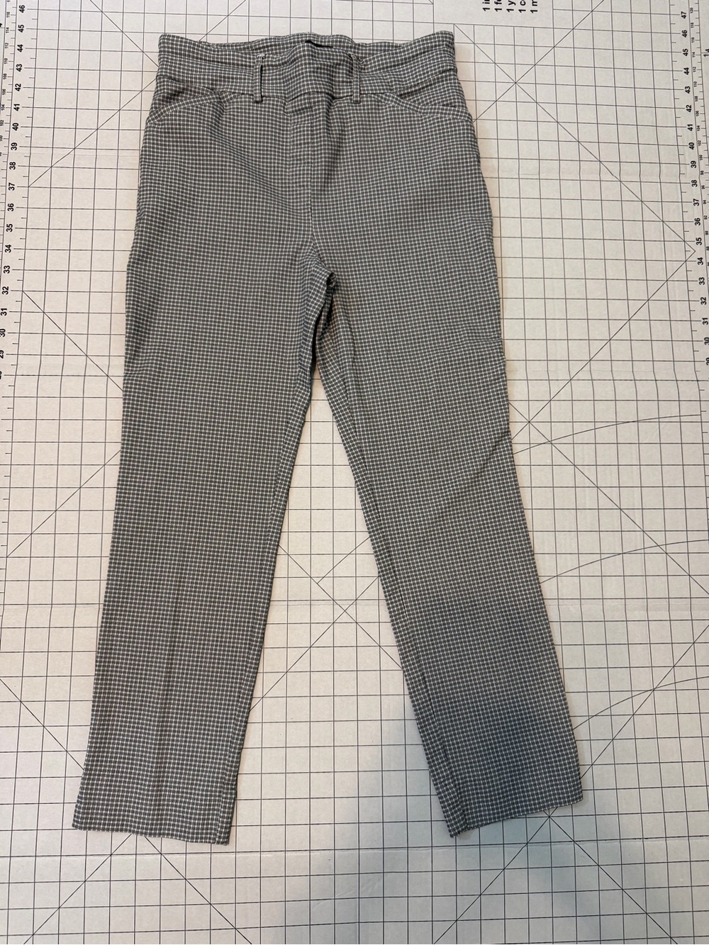 Hilary Radley checked Slim Dress Pants